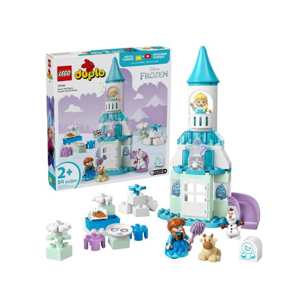 لگو سری دوپلو مدل Anna and Elsa's Frozen Castle Party کد 10455