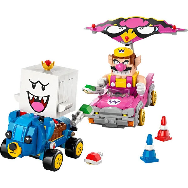 لگو سری سوپرماریو مدل Mario Kart – Wario & King Boo کد 72038