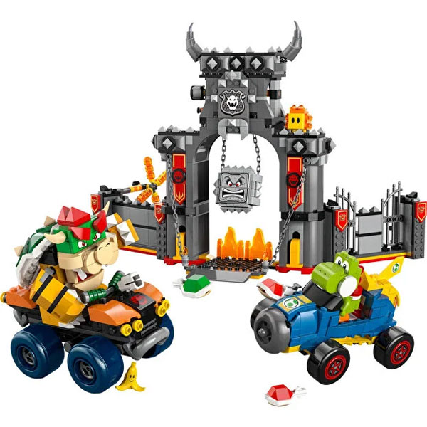 لگو سری سوپر ماریو مدل Mario Kart – Bowser's Castle کد 72039