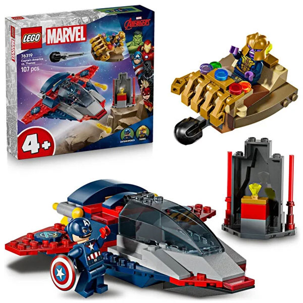 لگو سری مارول مدل Captain America vs. Thanos کد 76319