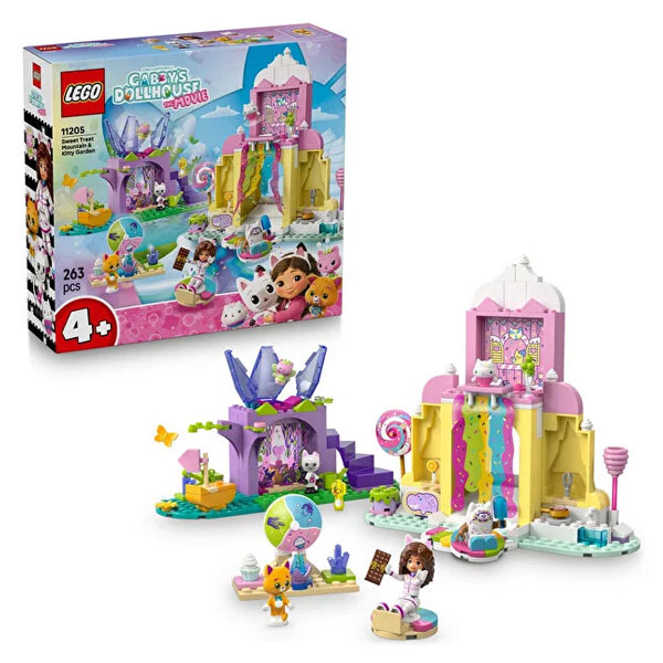 لگو سری Gabby's Dollhouse مدل Sweet Treat & Kitty Garden کد 11205
