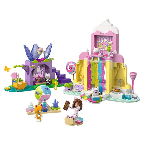 لگو سری Gabby's Dollhouse مدل Sweet Treat & Kitty Garden کد 11205