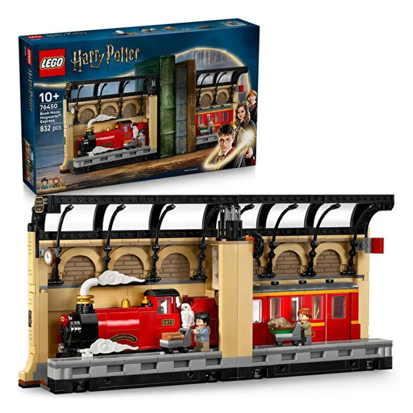 لگو سری هری پاتر مدل Book Nook: Hogwarts Express کد 76450