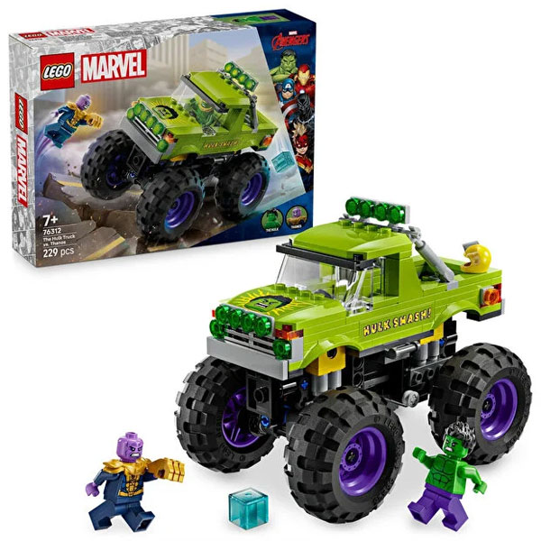 لگو سری مارول مدل The Hulk Truck VS. Thanos کد 76312