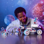لگو سری تکنیک مدل Lunar Outpost Moon Rover Space Vehicle کد 42211