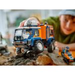 لگو سری سیتی مدل Arctic Explorer Science Lab Truck کد 60471