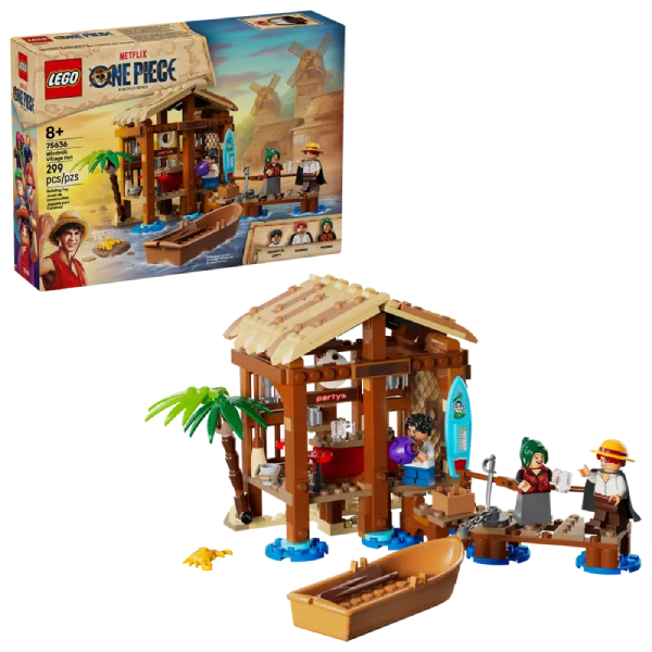 لگو سری One Piece مدل Windmill Village Hut کد 75636 لگو سری One Piece مدل Windmill Village Hut کد 75636