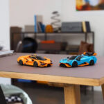 لگو سری اسپید مدل Lamborghini Revuelto & Huracán STO کد 77238