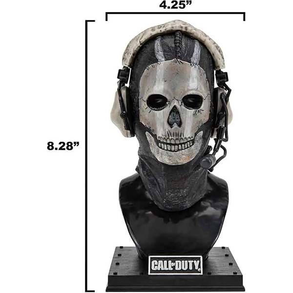 فیگور نیم تنه گوست Ghost Bust Statue از Call of Duty برند Jazwares