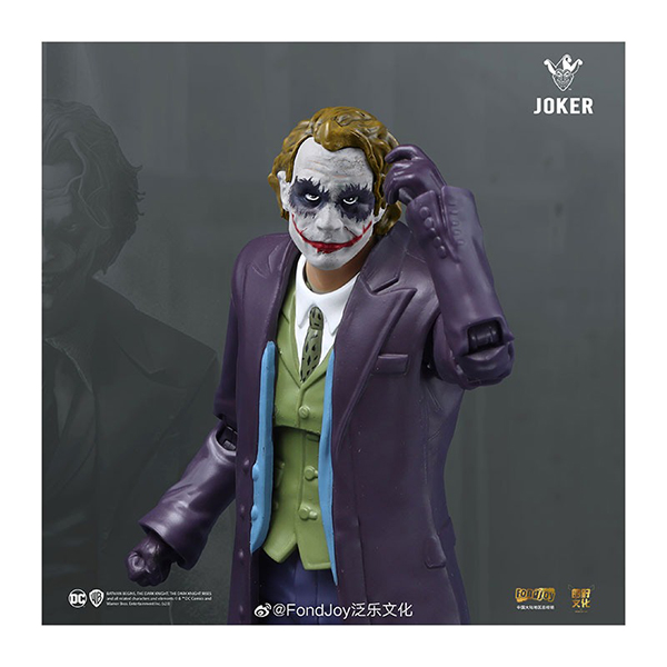 اکشن فیگور 20 سانتی Fondjoy مدل جوکر هیٍث لجر Heath Ledger Joker