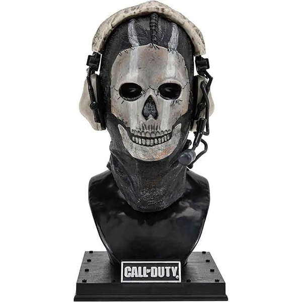 فیگور نیم تنه گوست Ghost Bust Statue از Call of Duty برند Jazwares