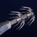 طعمه پلاستیکی ماهیگیری مدل Ebifish 3.0/120 ماهی مرکب و کفال Caperlan