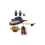 لگو سری مارول مدل Captain America vs. Thanos کد 76319