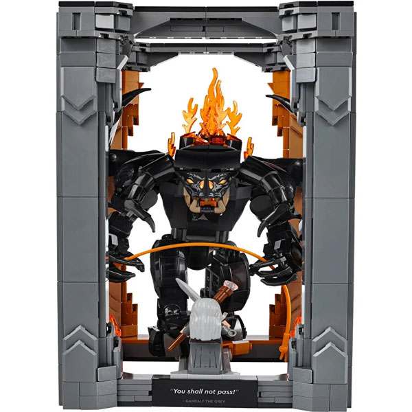 لگو سری آیکون مدل The Lord of the Rings: Balrog Book Nook کد 10367