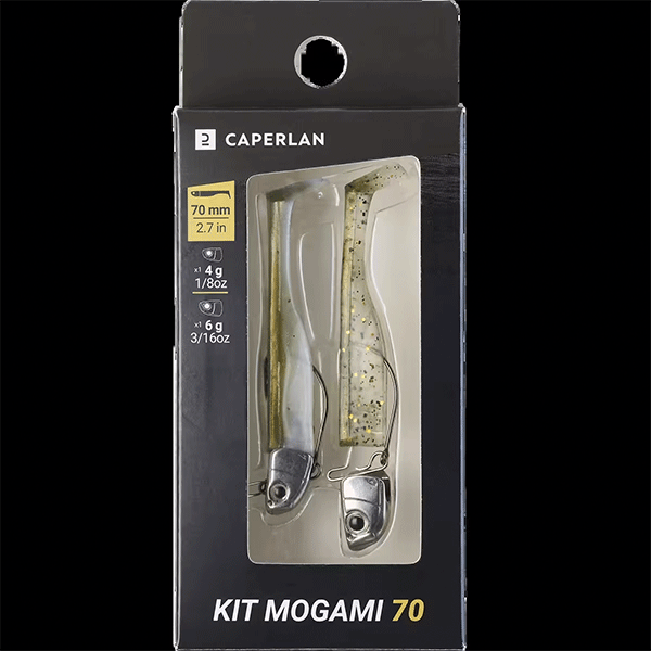 طعمه پلاستیکی ماهیگیری مدل  Caperlan WXM 4/6 Mogami