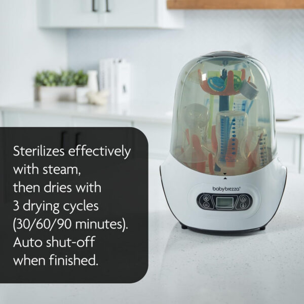دستگاه استریل و خشک‌کن بیبی برزا (Baby Brezza Sterilizer Dryer)