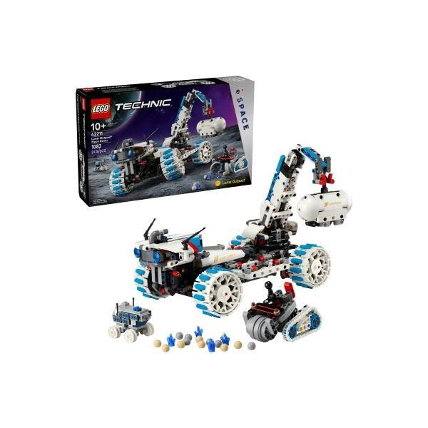 لگو-سری-تکنیک-مدل-Lunar-Outpost-Moon-Rover-Space-Vehicle-کد-42211-101 لگو سری تکنیک مدل Lunar Outpost Moon Rover Space Vehicle کد 42211