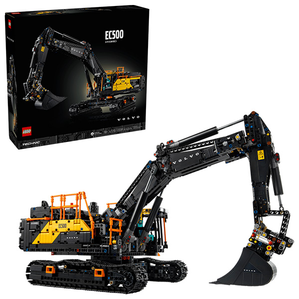 لگو سری تکنیک مدل Volvo EC500 Hybrid Excavator کد 42215