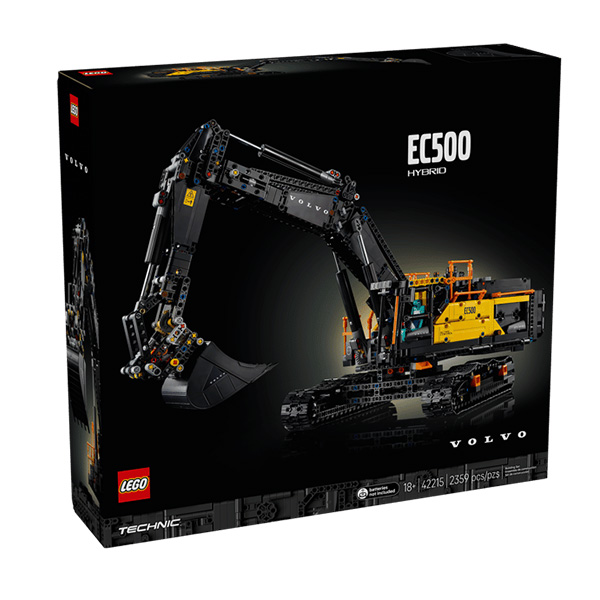 لگو سری تکنیک مدل Volvo EC500 Hybrid Excavator کد 42215