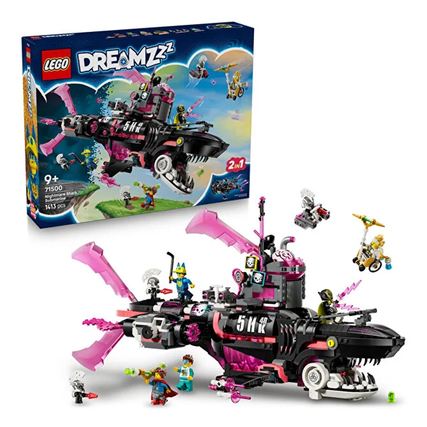 لگو سری دریمز مدل Nightmare Shark Submarine کد 71500
