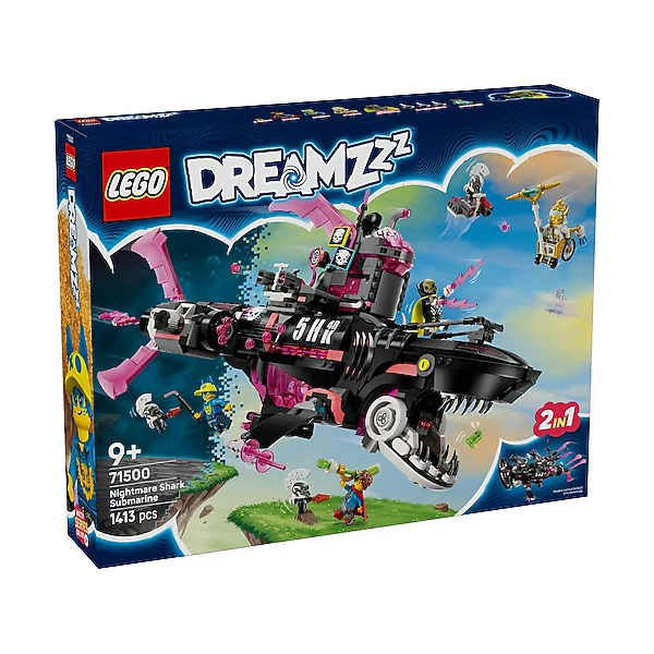 لگو سری دریمز مدل Nightmare Shark Submarine کد 71500