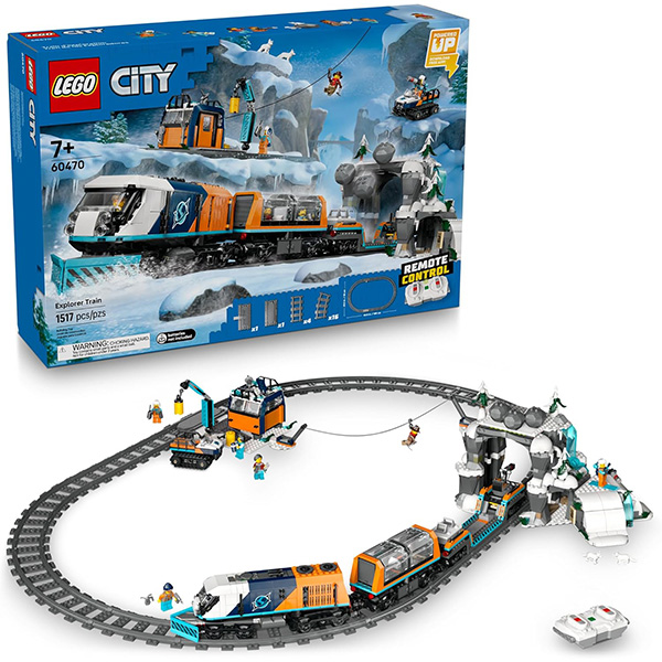 لگو سری سیتی مدل Explorers’ Arctic Polar Express Train کد 60470