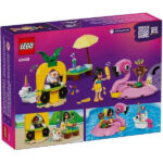 لگو سری فرندز مدل Unicorn & Flamingo Pool Party کد 42658