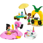 لگو سری فرندز مدل Unicorn & Flamingo Pool Party کد 42658