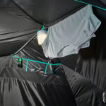 چادر مسافرتی سه نفره کچوا XL مدل  MH100 Fresh & Black