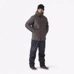 کاپشن ماهیگیری ضد آب مردانه مدل Caperlan FJ 500 WPF