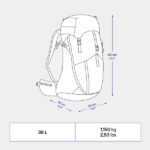 کوله پشتی 38 لیتری کچوا مدل MH500
