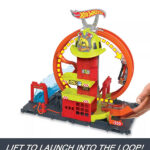 کیت بازی سیتی هات ویلز مدل Super Loop Fire Station