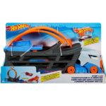 کیت بازی هیولایی هات ویلز مدل Stunt N Go Transporter and Trackset