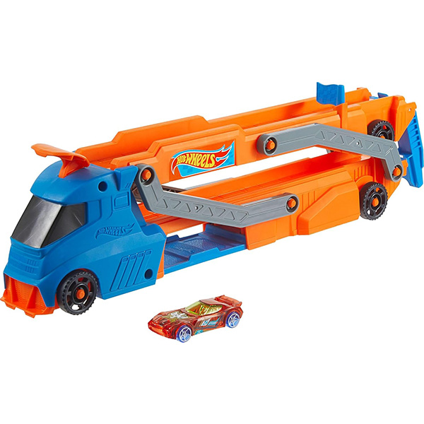 کیت بازی سیتی هات ویلز مدل Speed Truck Transporter کیت بازی سیتی هات ویلز مدل Speed Truck Transporter
