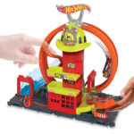 کیت بازی سیتی هات ویلز مدل Super Loop Fire Station
