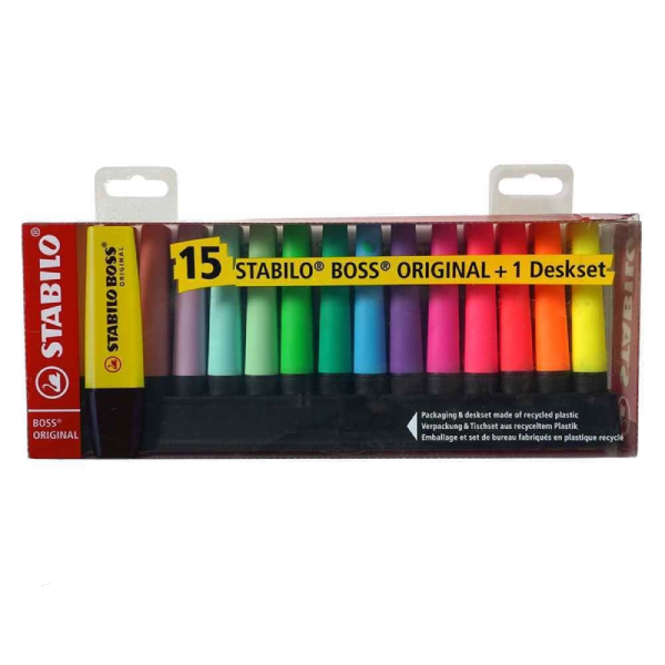 علامت زن جور 15 رنگ باس اورجینال فسفری استابیلو کد 7015-01