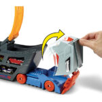 کیت بازی هیولایی هات ویلز مدل Stunt N Go Transporter and Trackset