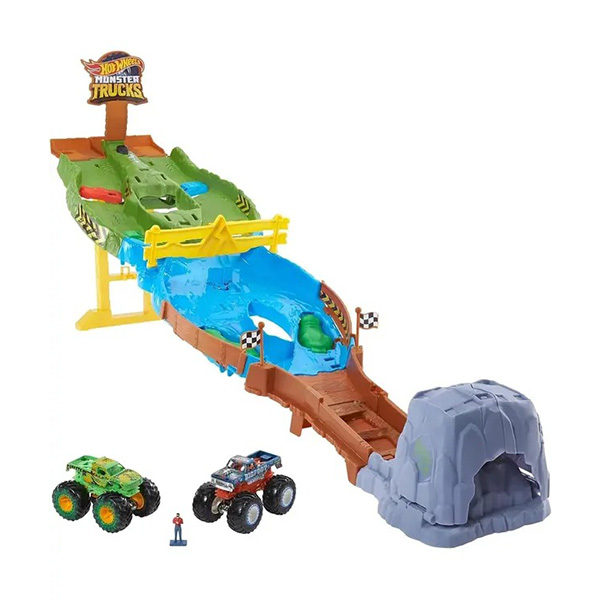 کیت بازی مانستر تراکس هات ویلز مدل Wreckin' Raceway کیت بازی مانستر تراکس هات ویلز مدل Wreckin' Raceway