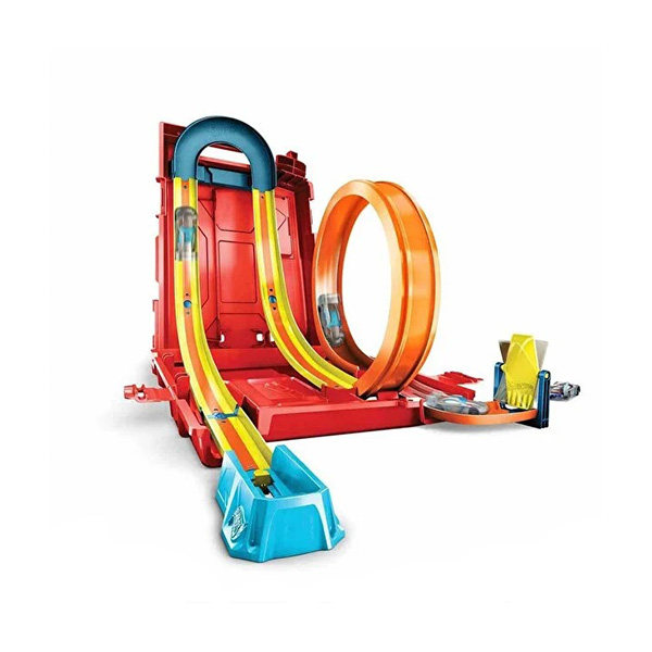 کیت بازی ترک بیلدر هات ویلز مدل Fuel Can Stunt Box کیت بازی ترک بیلدر هات ویلز مدل Fuel Can Stunt Box