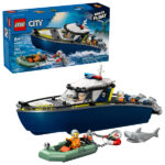 لگو سری سیتی مدل Police Boat Chase کد 60456
