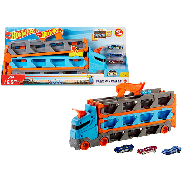 کیت بازی سیتی هات ویلز مدل Speedway Hauler