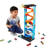 کیت بازی سیتی هات ویلز مدل Transforming Race Tower