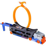 کیت بازی هیولایی هات ویلز مدل Stunt N Go Transporter and Trackset