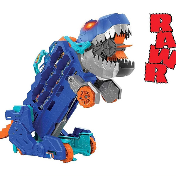 کیت بازی سیتی هات ویلز مدل Ultimate T-Rex Transporter کیت بازی سیتی هات ویلز مدل Ultimate T-Rex Transporter