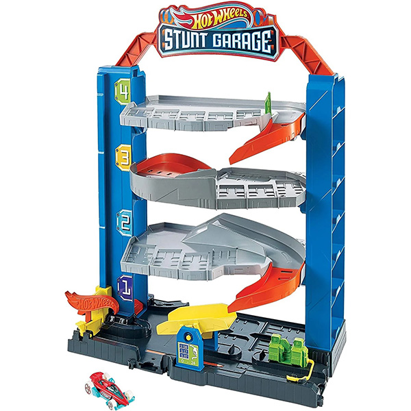 کیت بازی سیتی هات ویلز مدل Stunt Garage