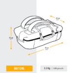 کیف مسافرتی 120-80 لیتری سیموند مدل Duffel 900 Extend