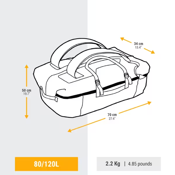 کیف مسافرتی 120-80 لیتری سیموند مدل Duffel 900 Extend