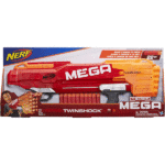 تفنگ اسباب‌بازی نرف مدل Mega Twinshock برد تا ۲۲ متر