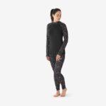 تیشرت ورزشی آستین بلند زنانه ودز Wedze مدل BL 500