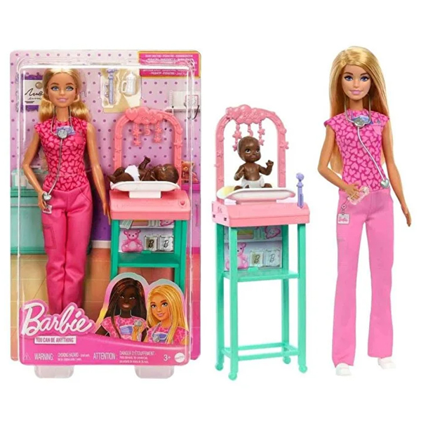 عروسک باربی دکتر مدل Doctor Doll کد JCR72